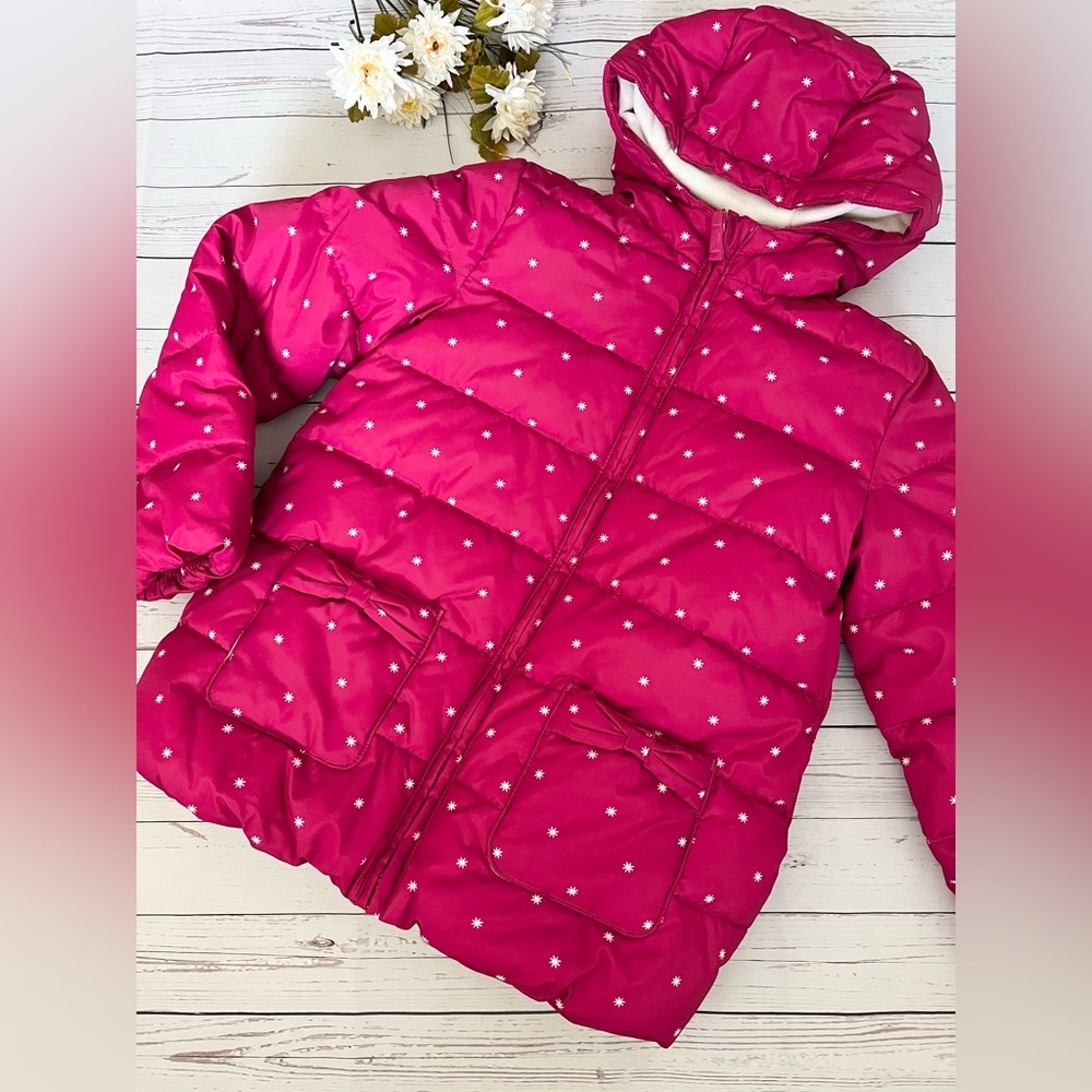 Gymboree Magenta Puffer Jacket for Girls